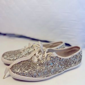 kate ♠️ spade Ked’s | gold sparkle | size 8.5